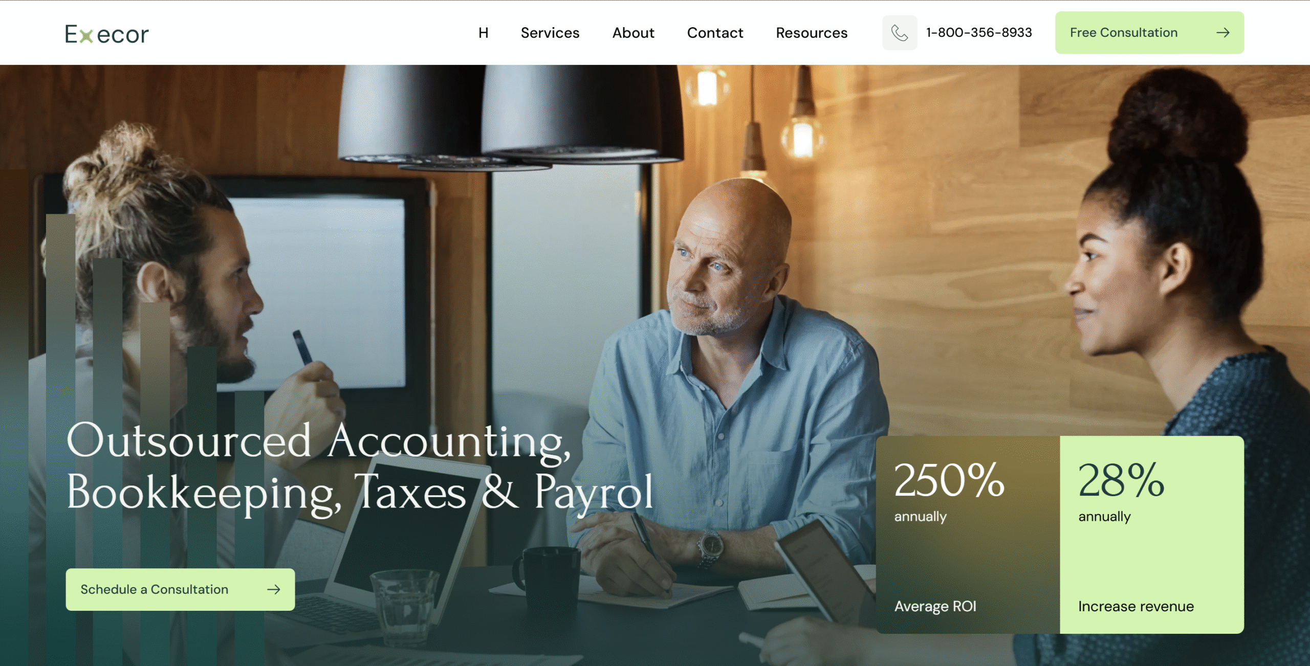 Accounting Firm Website