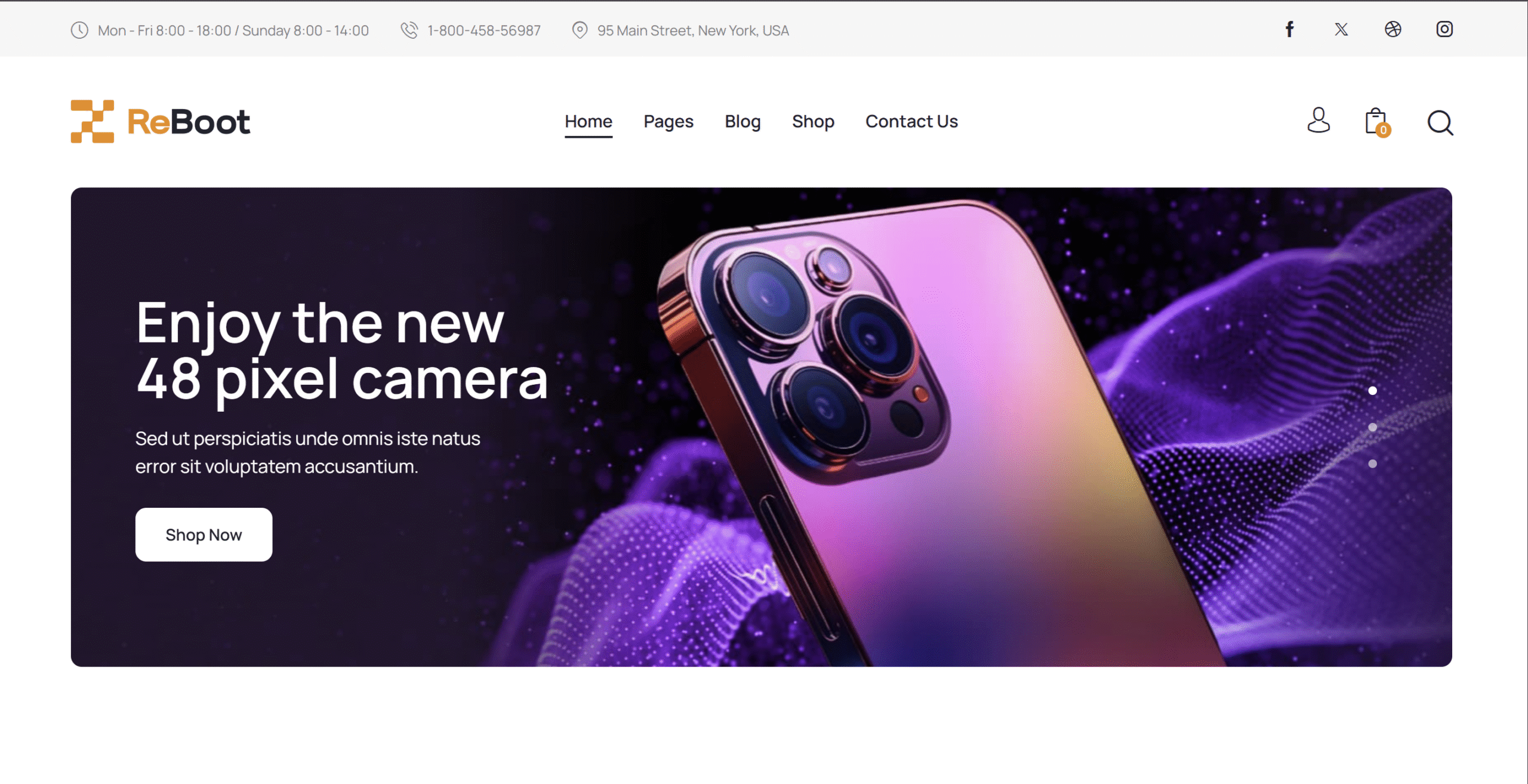 Electronics Store Website